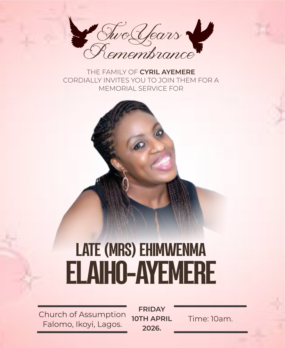 Ehimwenma remembrance flyer